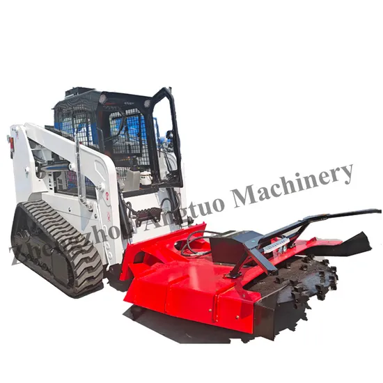 Construction Machinery Bucket Loader Earthmoving Equipment Skid Steer Loader Bush Clearing Machine