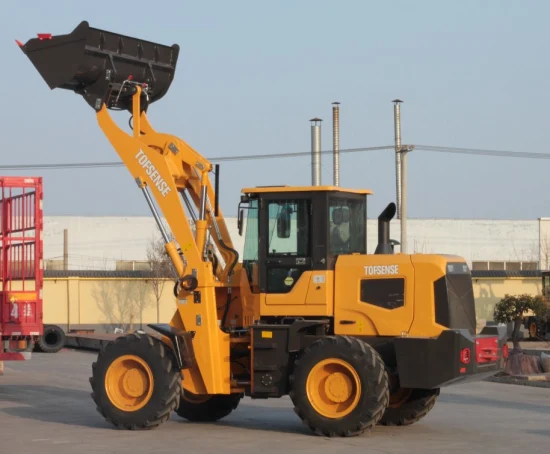 Cheapest Earth-Moving Machinery Mini Tractor Loader Ts920f 2 Ton Front Loader for Sale - 2 Ton Diese