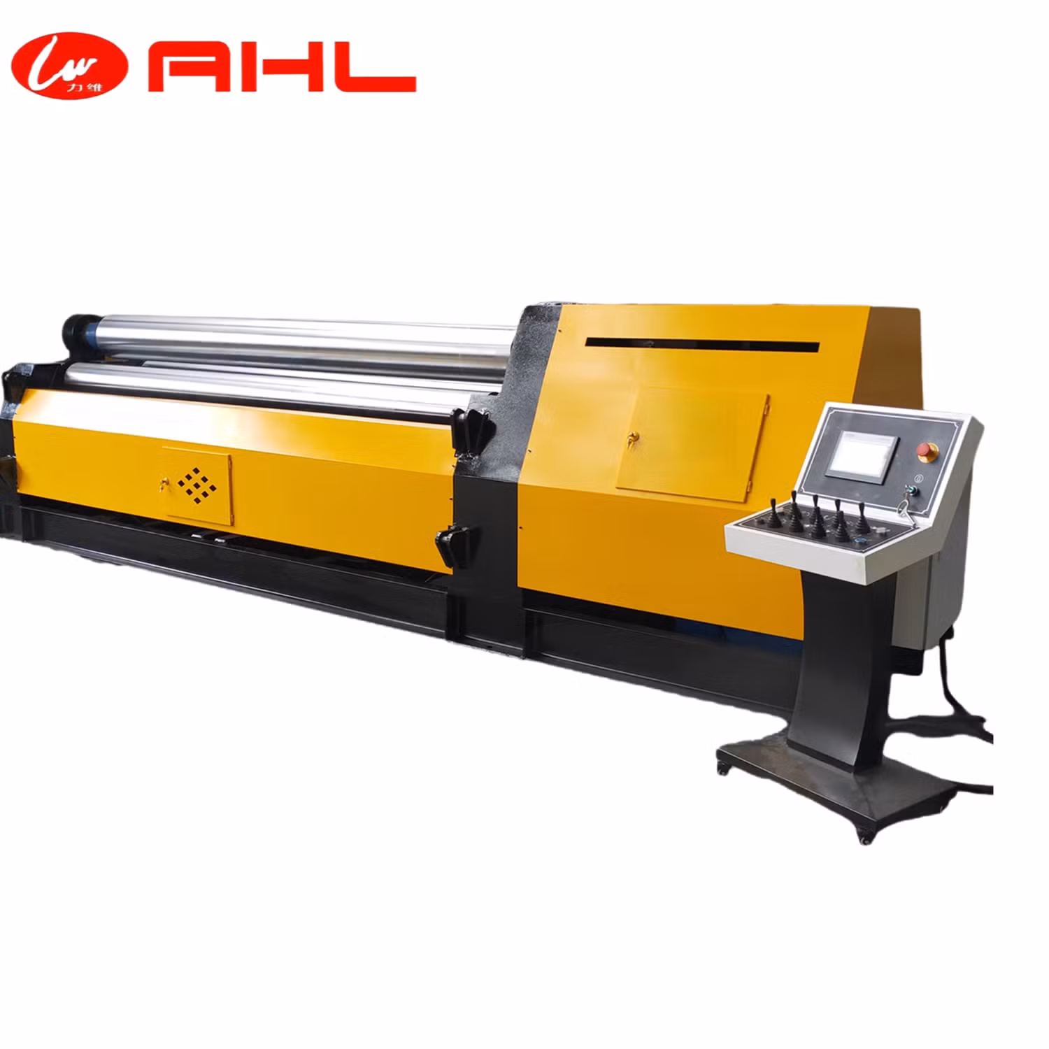 W12-16*2000 Hydraulic Steel Plate Bending Machine CNC 4 Roller Plate Rolling Machine - Rolling Machi