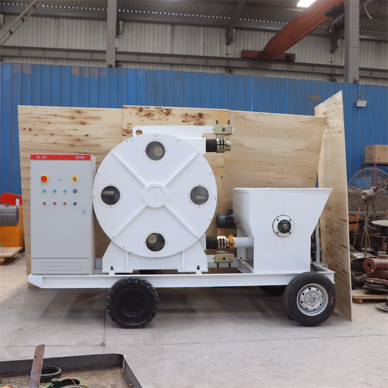 Industrial Hose Peristaltic Type Concrete Pump with Long Life Rubber Hose - Bentonite Slurry Foam Co