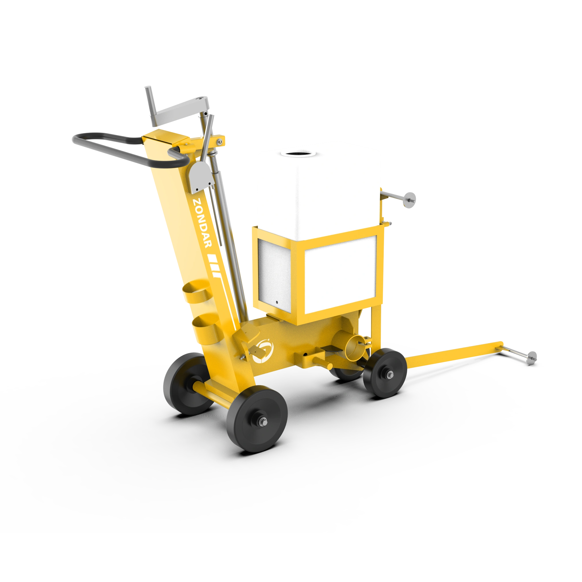 High-Quality Cut Off Saw Trolley for Efficient Material Handling | ZONDAR